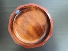 木製 漆器 讃岐彫 天然木 うるし塗装 菓子盆 菓器 菓子鉢
