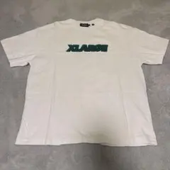 XLARGEロゴ刺繍Tシャツ 白 Lサイズ 美品