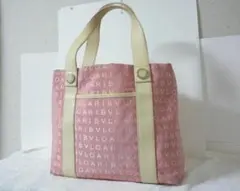 ブルガリ　BVLGARI　ロゴマニア　トート　ハンド　バッグ　レディース