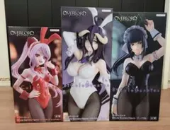 BiCuteBunnies3体シャルティア&アルベド「紅白」ナーベラル「黒」