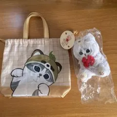 mofusand キーホルダー 巾着ポーチ セット