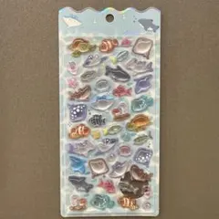 ボンボンドロップシール　海のいきもの　水族館