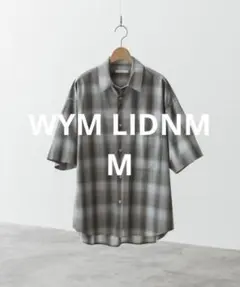 WYM LIDNM 春夏古着系 オンブレチェックシャツ Mのサムネイル