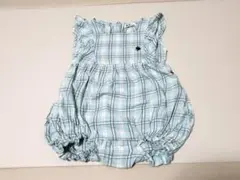 POLO 袖フリルロンパース 80cm