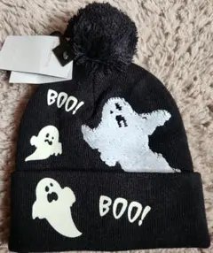 H&M ゴーストデザイン ニット帽