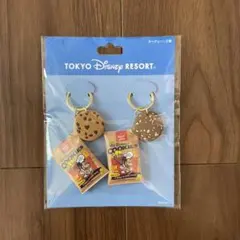 新品未開封　ディズニーリゾート　ミッキー　クッキー　キーチェーン