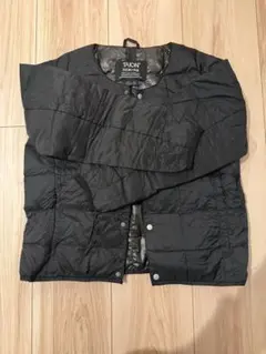 TAION ブラック キルティングジャケット 130