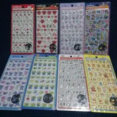 【正規品】ディズニー ボンボンドロップシールミニ 8種類コンプリート