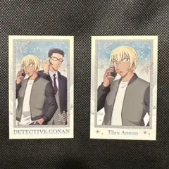 名探偵コナン　隻眼の残像　カードセレクション 安室透　安室&風見　2枚セット