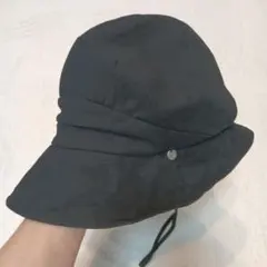 Loo＆c バケットハット ブラック 56-58cm♡