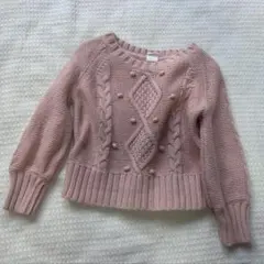 《 babyGAP 》 ベビー服　90サイズ　トップス　ニット　ピンク