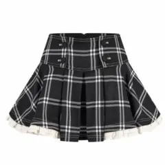エムミーエメ Check box pleats skirt - メルカリ