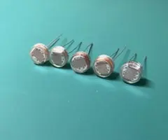 【5個】 CdSセル　光センサー