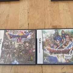 ドラゴンクエストVI 幻の大地、ドラクエIX 星空の守り人 2本セット