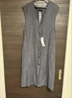 新品　サマンサモスモスブルー　ジレジャンスカ　ワンピース