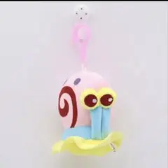 【新品】スポンジボブ　ゲイリー ぬいぐるみキーホルダー 日本未発売 海外限定品