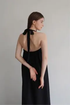 resort back open dress