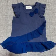 ワゴンSALE❣️ウィルメリー　ベビー　ワンピース　レース　フリル　80のサムネイル