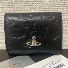 美品】ヴィヴィアンウエストウッド 折り財布 がま口 オーブ スカル