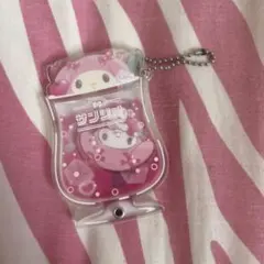 マイメロ　シークレットカスタムチャーム　アクリルキーホルダー　クリームソーダ
