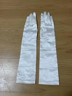 期間限定お値下げ中！ウェディングサテンロンググローブ