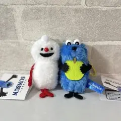 【新品】パペットスンスン ぬいぐるみマスコット フルーツver. 2種セット