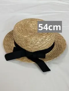 ikka 麦わら帽子 カンカン帽 54cm キッズのサムネイル
