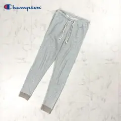 チャンピオン アウトドアロングパンツ ロゴワッペン グレー M*BD1112