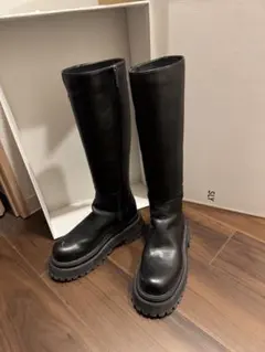 SLY 厚底 ロングブーツ 黒 箱あり