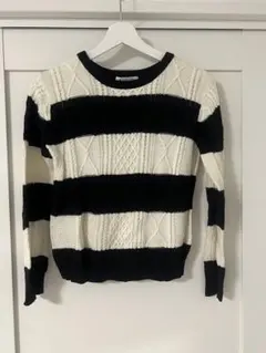 GLOBAL WORK XL ストライプセーター　美品