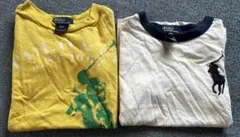 Polo by Ralph Lauren Tシャツ　2点セット　 ４／４Ｔ