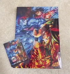 劇場版鬼滅の刃 無限城編 第一章 入場者特典 イラストボード ステッカー