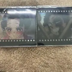 鬼滅の刃　フィルム風クリアカード　恋雪　狛治　カフェ　お楽しみくじ