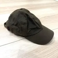 Barbour オリーブグリーン キャップ