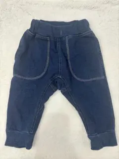 ダークブルー カジュアルパンツ