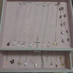 まとめ売り シルバー ゴールド ネックレス 21点セット