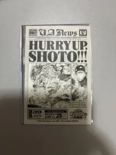 ヒロアカ原画展　特典 ステッカー　轟焦凍