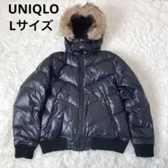 old UNIQLO DOWN COLLECTION ファーダウン y2k 00s y2k 平成 お兄系 UNIQLO ダウンジャケット ファー ギャル
