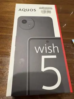 AQUOS wish 5 本体 ブラック 新品未開封 - メルカリ