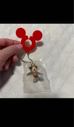 【新品未使用】ディズニー　30周年　ミッキー　キーホルダー