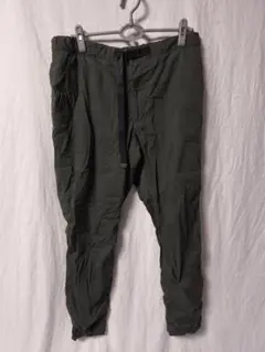 ユニクロ ウォームイージーパンツ 暖パン 裏起毛 カーキ メンズ XL