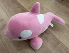 神戸須磨シーワールド　ピンクのシャチ ぬいぐるみ