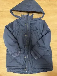 プチバトー 中綿 ダウンコート 95cm ネイビーのサムネイル