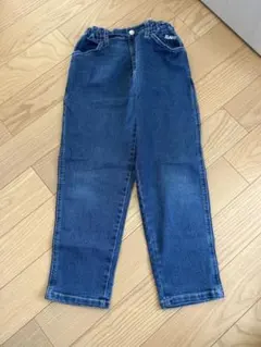 X-LARGE130サイズ デニムパンツ ゴムウエスト
