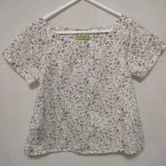 しまむら　キッズ　ブラウス　花柄　１００サイズ