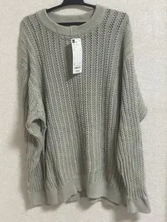 GU スカシアミニットプルオーバー 長袖 ベージュ S タグ付きのサムネイル