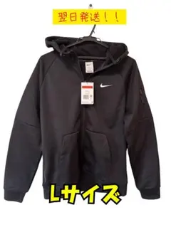 新品 Lサイズ NIKE ナイキ パーカー ウェア 黒 ブラック 刺繍