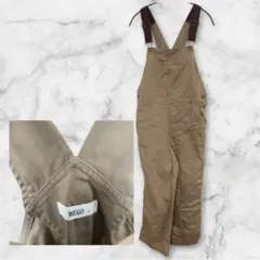 WEGO 【S】オーバーオール サロペット ベージュ