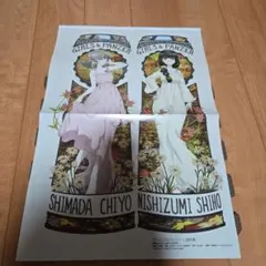 ガールズ&パンツァー 島田千代 西住しほ ポスター　両面ポスター