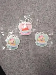 くら寿司 キャッチ！ティニピン キーホルダー 3個セット
